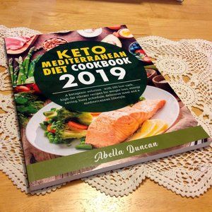 Keto Diet Cookbook Mediterranean Diet Recipes